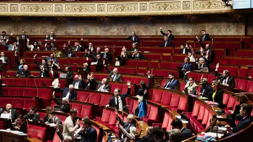 من جلسة للجمعية الوطنية الفرنسية