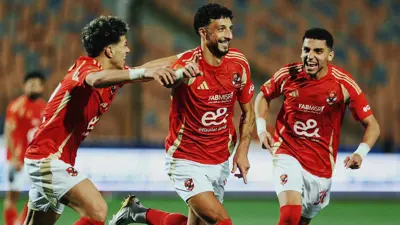 وسام أبو علي وإمام عاشور يحتفلون بالفوز على فاركو