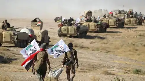 قوات تتبع للحشد الشعبي في العراق