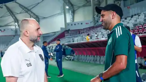 جمال بلماضي ورياض محرز