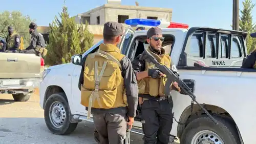 عناصر من الأمن الداخلي السوري