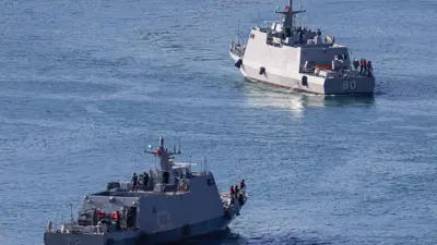 زوارق حربية تابعة للبحرية التايوانية