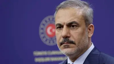  وزير الخارجية التركي هاكان فيدان 