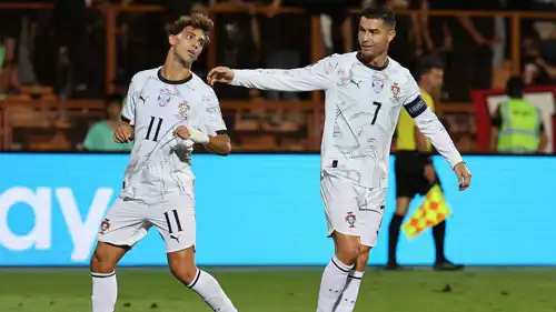 كريستيانو رونالدو مع جواو فيليكس