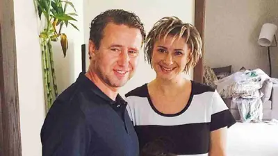 ريجيكامب مع زوجته آنا ماريا