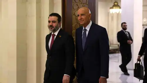 الشيباني مع المبعوث الأمريكي باراك