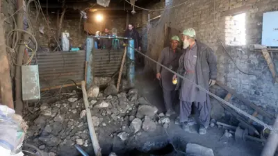 منجم فحم في باكستان