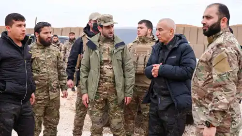 خلال الجولة الميدانية في الحسكة