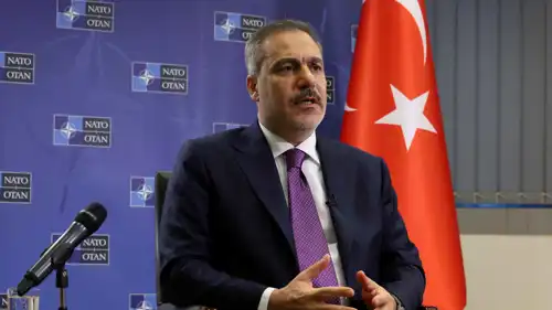  وزير الخارجية التركي هاكان فيدان