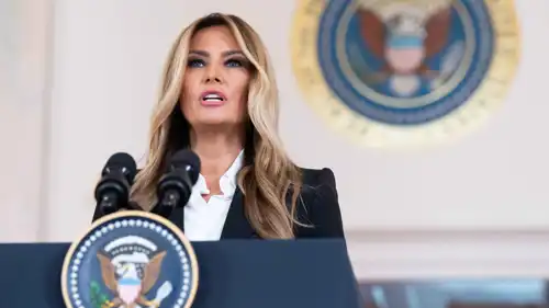 السيدة الأمريكية الأولى ميلانيا ترامب