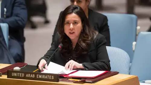 مساعدة وزير الخارجية الإماراتي للشؤون السياسية لانا نسيبة