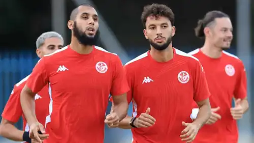 تدريبات المنتخب التونسي قبل مواجهة ليبيريا