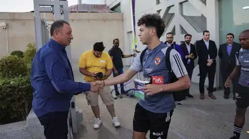 إمام عاشور مع محمود الخطيب