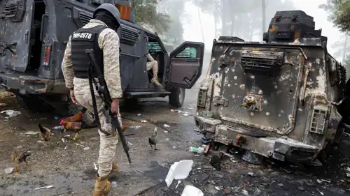 من أعمال العنف في هايتي