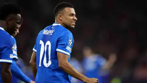 كيليان مبابي نجم ريال مدريد