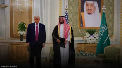 محمد بن سلمان وترامب