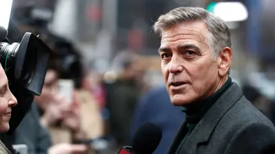 الممثل الأمريكي جورج كلوني