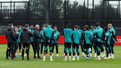 تدريبات فريق ليفربول