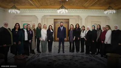 لقاء الشرع مع وفد نسائي