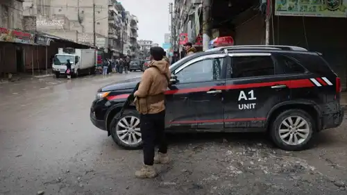 انتشار الأمن الداخلي في حي "الشيخ مقصود" بحلب