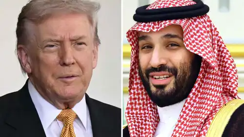 ولي العهد السعودي الأمير محمد بن سلمان والرئيس دونالد ترامب