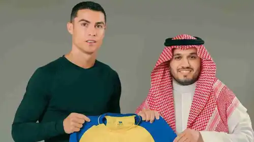 عبدالله الماجد مع رونالدو