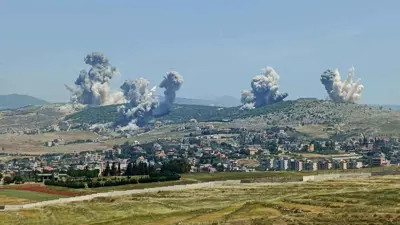 انفجارات في جنوب لبنان إثر قصف إسرائيلي