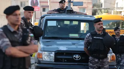 قوات من الأمن الأردني