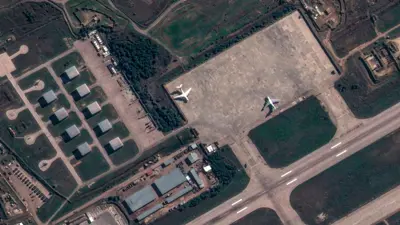 قاعدة حميميم الجوية الروسية في سوريا