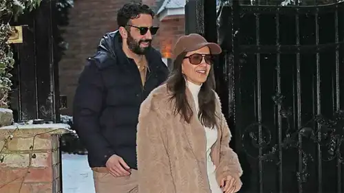 أموريم وزوجته بعد تلقيهما نبأ إقالته من تدريب مانشستر يونايتد