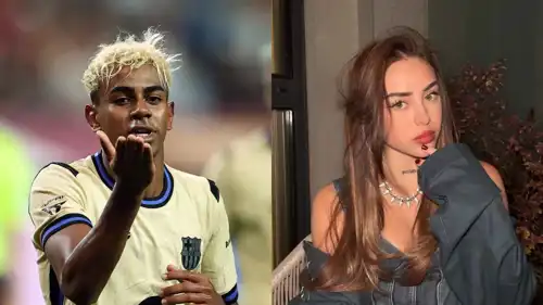 لامين يامال مع نيكي نيكول