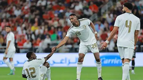 لاعبو منتخب السعودية