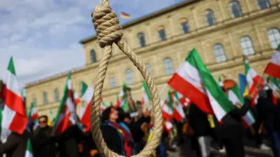 من احتجاج على الإعدامات في إيران