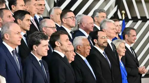 قادة الاتحاد الأوروبي المجتمعين في بروكسل