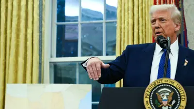 الرئيس الأمريكي دونالد ترامب