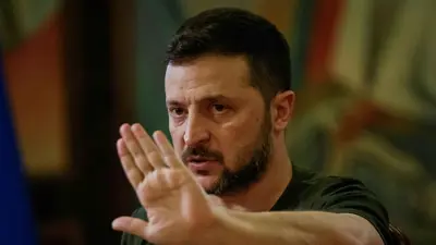 الرئيس الأوكراني فولوديمير زيلينسكي