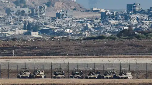 قوات إسرائيلية على تخوم غزة