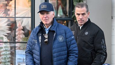 جو بايدن ونجله هانتر