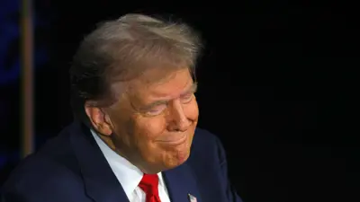 ترامب خلال المناظرة