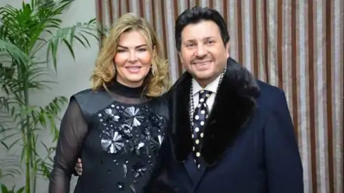 هاني شاكر وزوجته نهلة توفيق