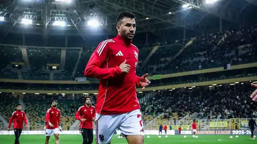 محمود حسن تريزيغيه نجم الأهلي المصري