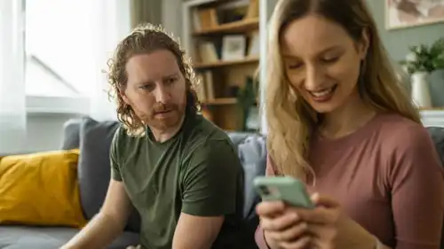 الإدمان على الهاتف - تعبيرية