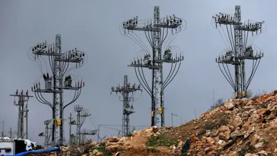 محطة توزيع كهرباء إسرائيلية