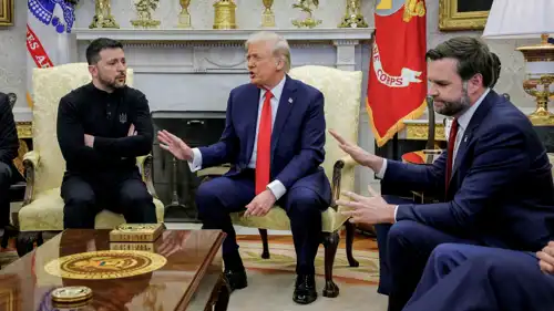 من لقاء زيلينسكي وترامب في البيت الأبيض بشهر فبراير