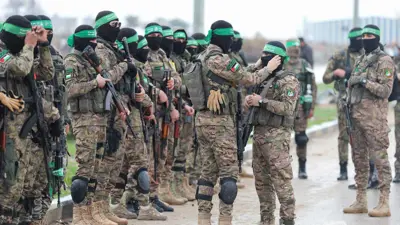 مقاتلون من حماس