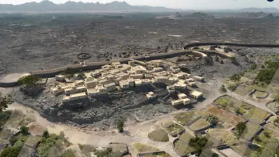 إعادة بناء افتراضية ثلاثية الأبعاد لمدينة النتاح