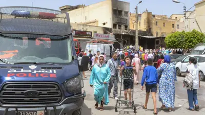سيارة تابعة للشرطة المغربية (تعبيرية)