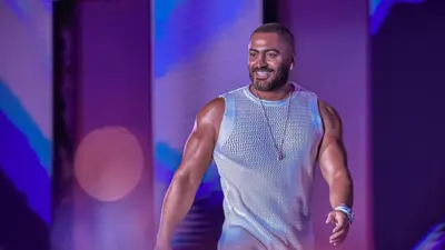 الفنان المصري تامر حسني 