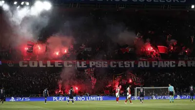 مباراة باريس سان جيرمان وآرسنال في دوري أبطال أوروبا