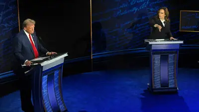 ترامب وهاريس